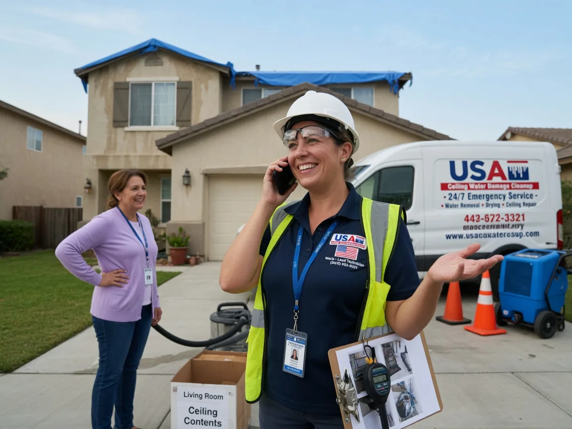 Ceiling Water Damage Restoration Saxon, WI FAQs